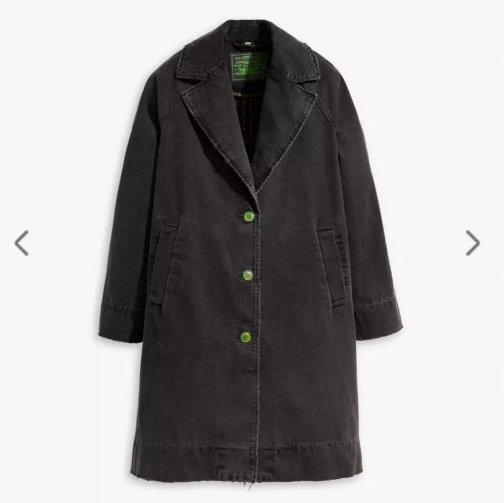 Levi's® X Barbie Ferreira Long Dress Coat Denim